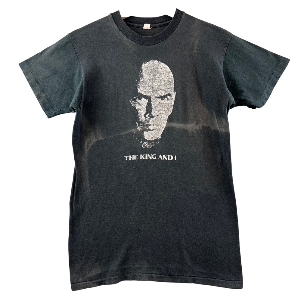 Vintage 70s The King and I Yul Brynner T Shirt Movie Promo Graphic Tee
